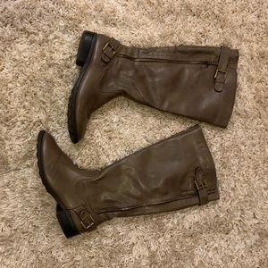 Light Brown Motorcycle Boot Festival Boot